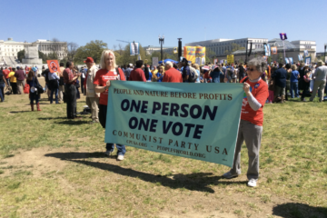 One Person One Vote rally in Washington DC